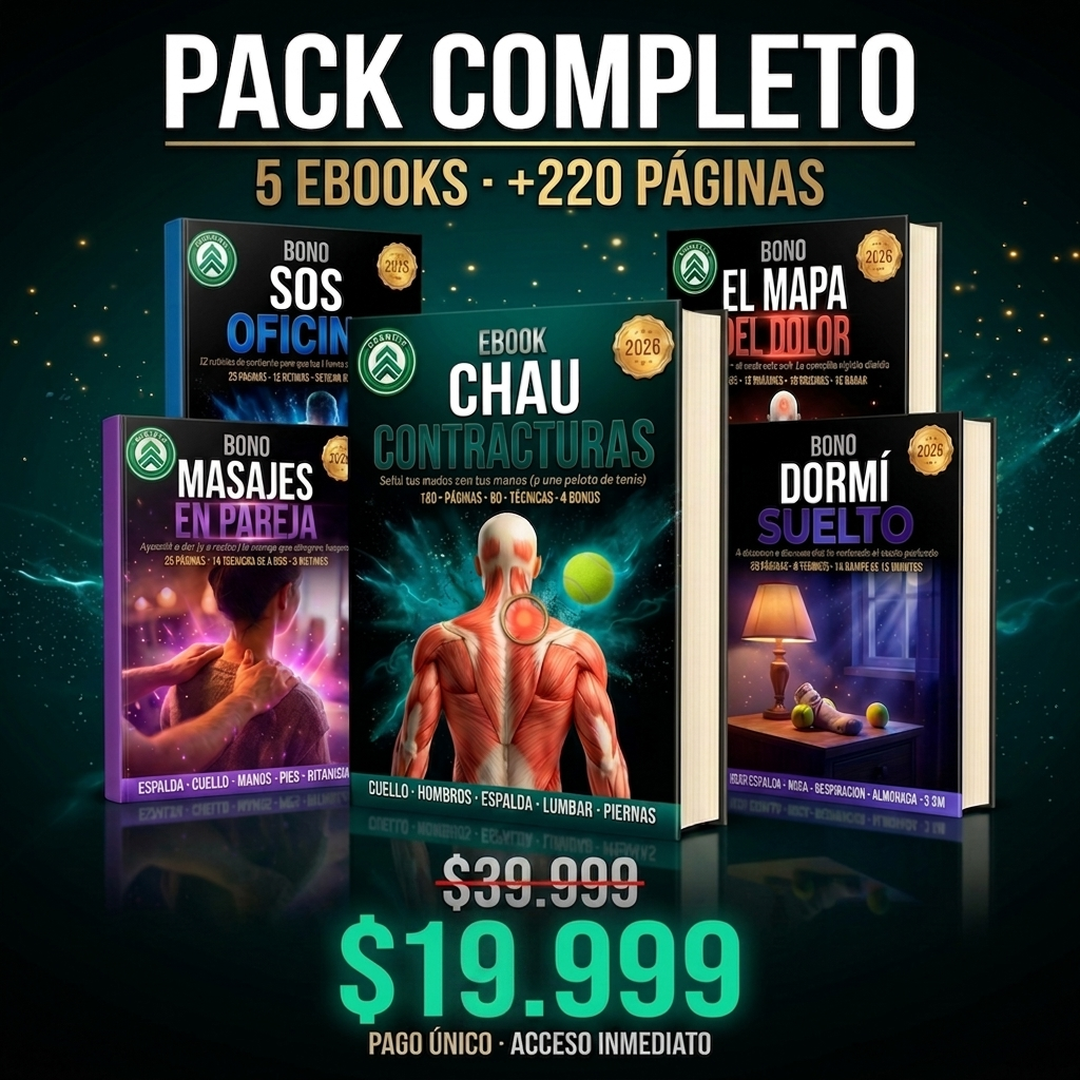Pack Completo Chau Contracturas